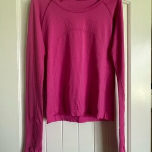 lululemon athletica Fuchsia Long Sleeve Top